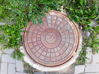 Manhole cover Minsk 2