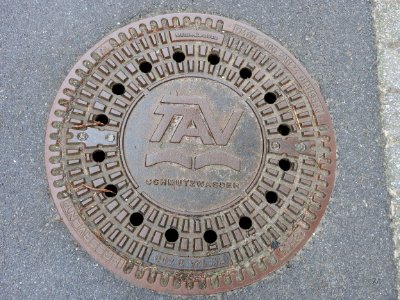 Manhole cover, Neuglobsow