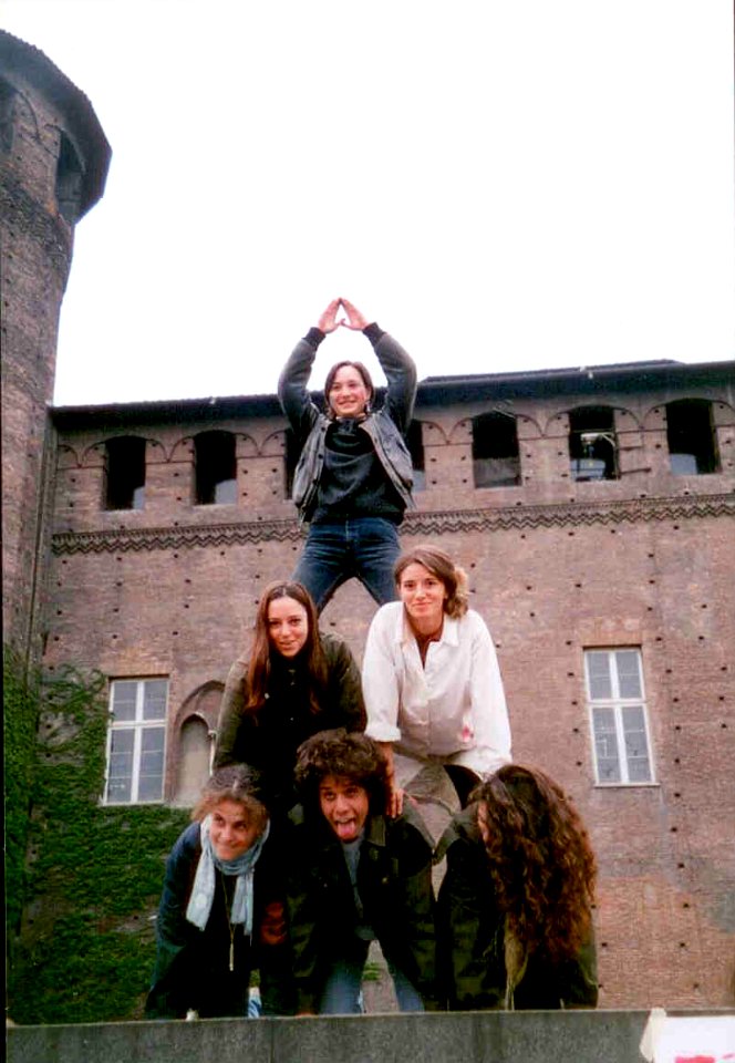 Manifestation des étudiants du liceo artistico et de l'Accademia Albertina di Belle Arti di Torino - 12 mai 1997 - 2