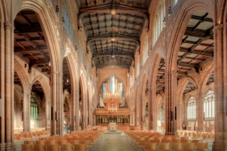 Manchester Cathedral Nave photo