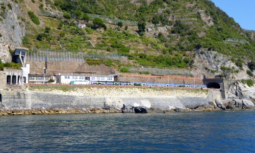 Manarola train stration