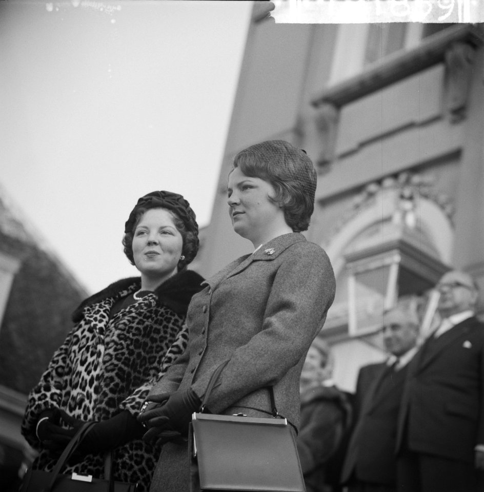 Manifestatie in verband met 12,5 jarig regeringsjubileum van H. M. . Prinses Bea, Bestanddeelnr 912-1839
