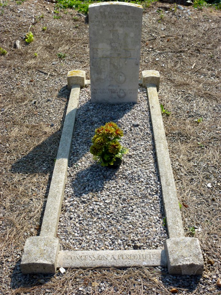 Mametz (Pas-de-Calais, Fr) tombe de guerre de la CWGC