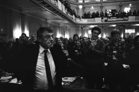 Manifestatie Waarom D66 in Arnhem als start van de campagne voor de verkiezing, Bestanddeelnr 933-1928