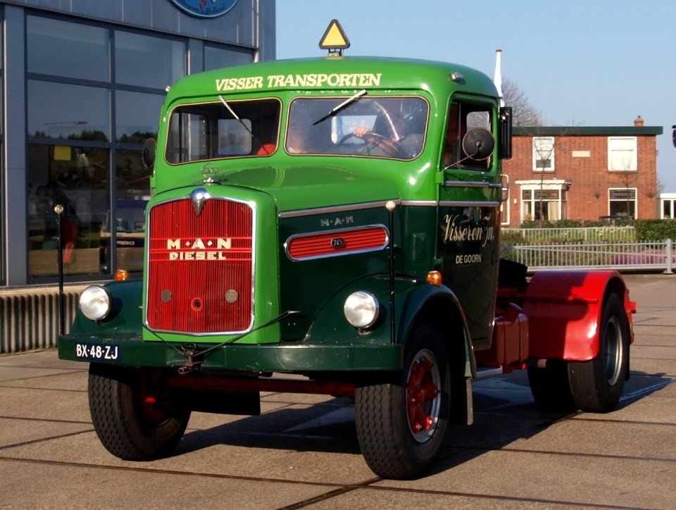 MAN 745 L1 licence BX-48-ZJ (1956) pic7