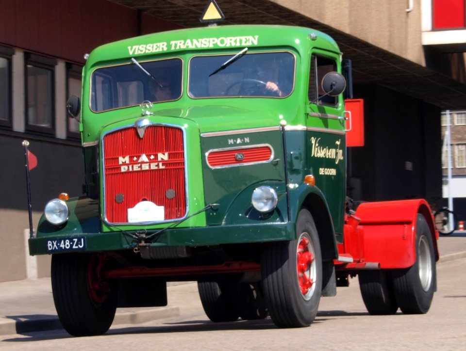 MAN 745 L1 licence BX-48-ZJ (1956) pic5