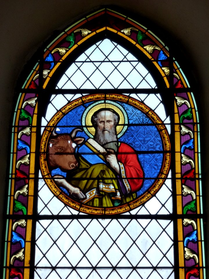 Mametz (Pas-de-Calais, Fr), église de Crecques, vitrail 05