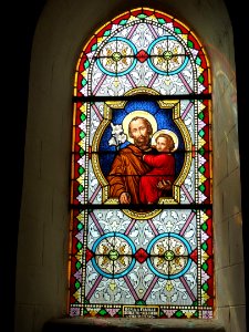 Mametz (Pas-de-Calais, Fr), église de Crecques, vitrail 09