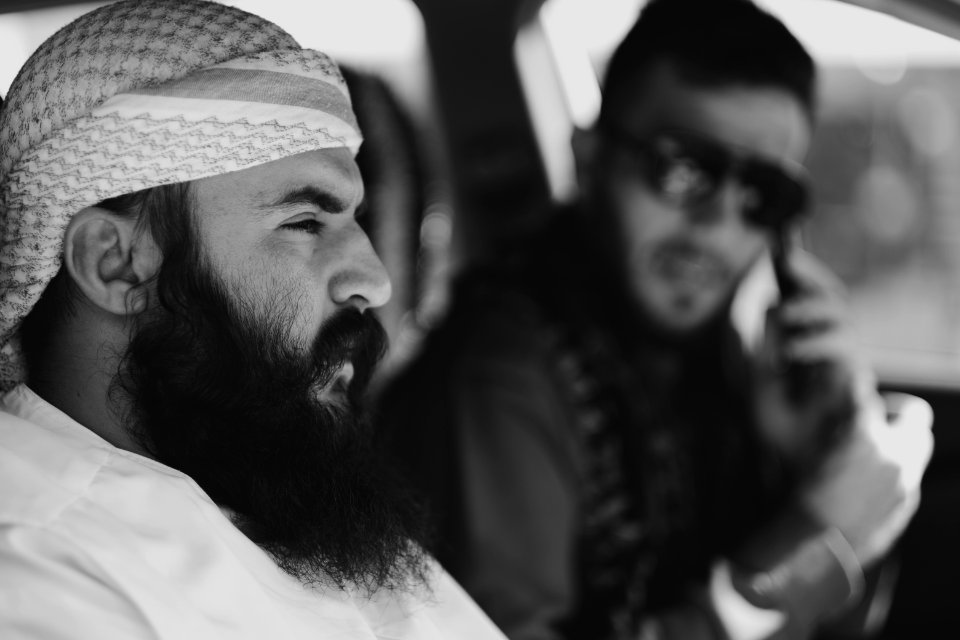 Mam Fakher, an Ezidi religious leader, in July of 2019 around Shingal's city center 21