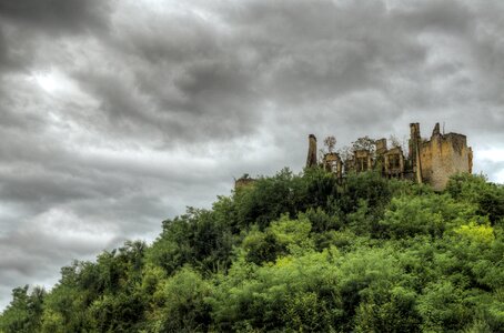Old abandonded destroyed