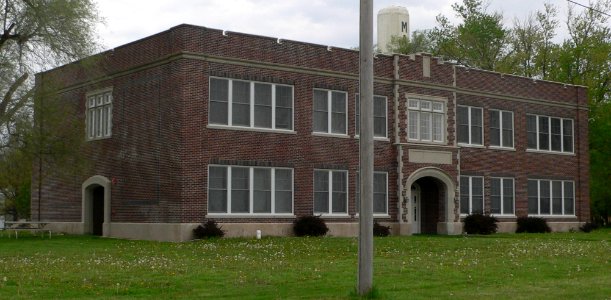 Mahaska Rural High School from SE 1