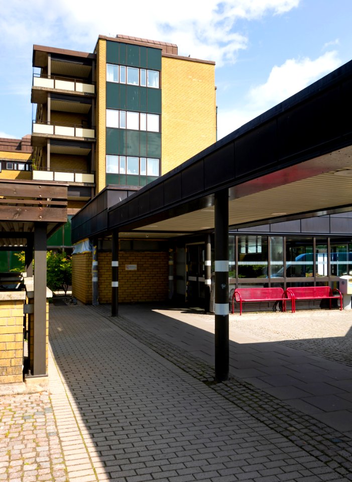 Main entrance at Norra Älvsborgs Länssjukhus (NÄL) 5