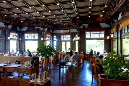 Main Dining Room - Fujiya Hotel - Hakone, Japan - DSC06120