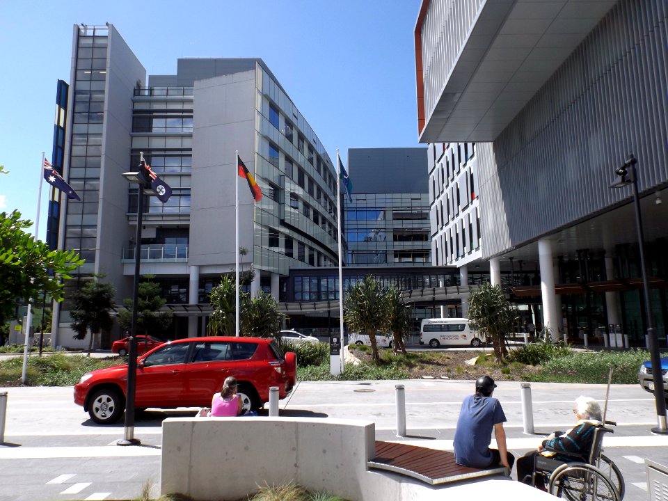 Main entry Gold Coast University Hospital 2