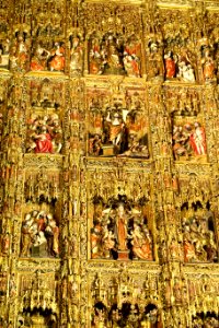 Main altar piece - Cathedral of Seville - Sevilla, Spain - DSC07557