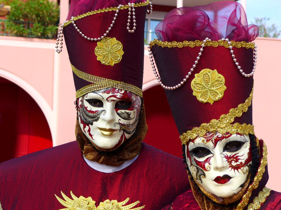 Masks carnival of venice mask of venice