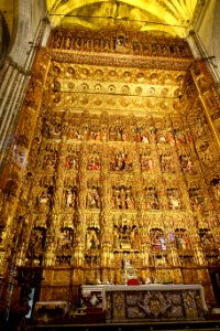 Main altar piece - Cathedral of Seville - Sevilla, Spain - DSC07556