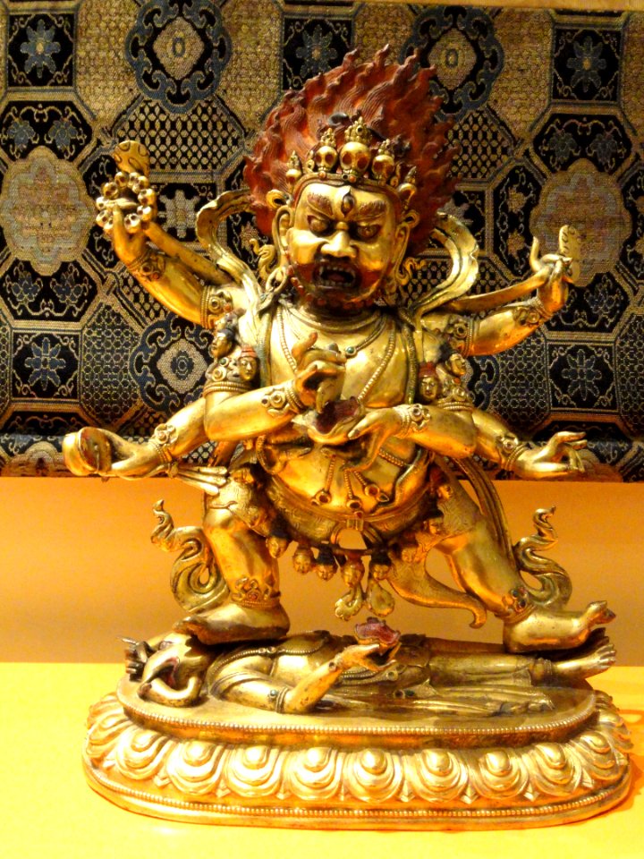 Mahakala, Tibet, 17th century - Royal Ontario Museum - DSC09677