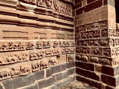 Mahadev Temple Deobaloda lower reliefs outer wall, Durg Chhattisgarh - 11
