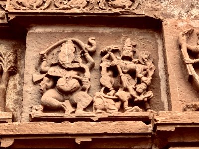 Mahadev Temple Deobaloda dancing Ganesha and Mahisasuramardini, Durg Chhattisgarh - 20