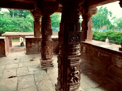 Mahadev Temple Deobaloda mandapa pillars, Durg Chhattisgarh - 29