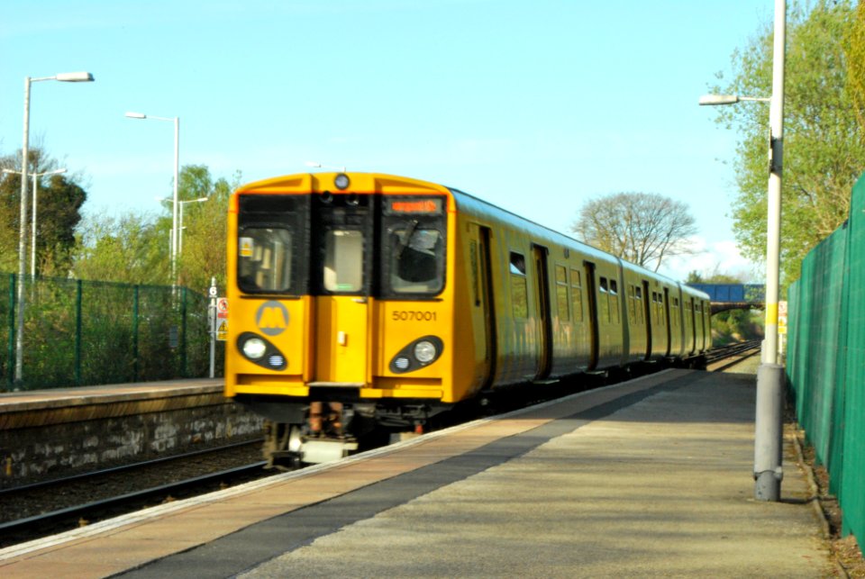 Maghull Station Liverpool train