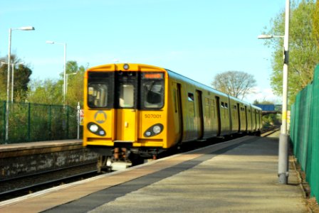 Maghull Station Liverpool train