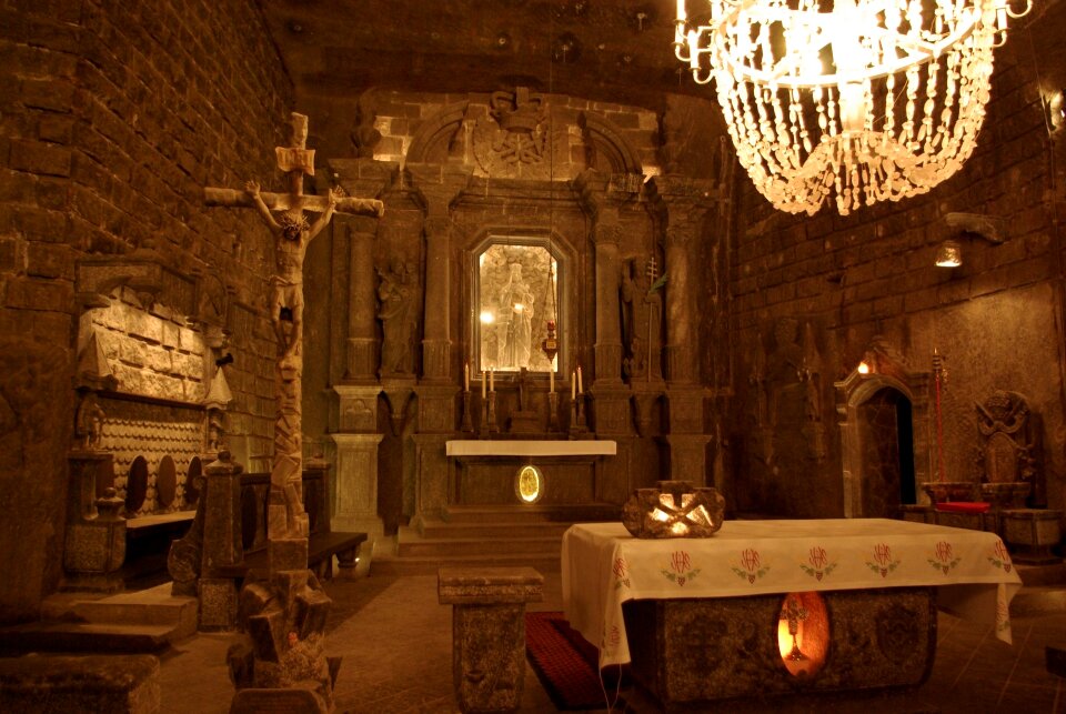 Altar salt sculptures