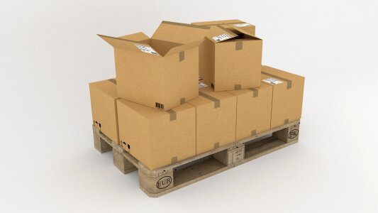Transport wood boxes