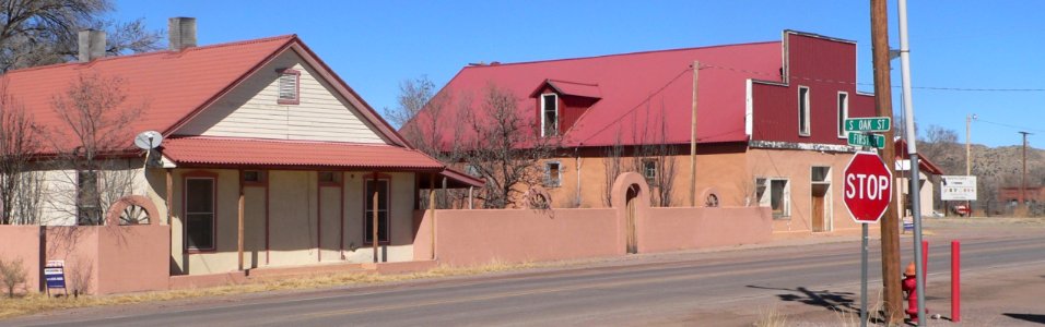 Magdalena, New Mexico, N side 1st Street from Oak 2