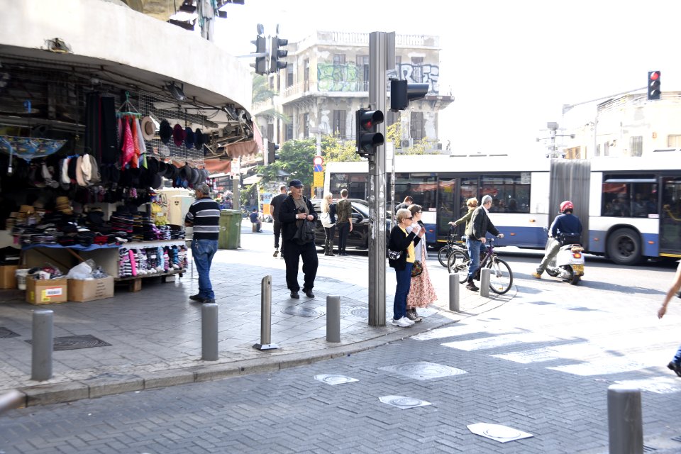 Magen David square, Tel Aviv. November 2017
