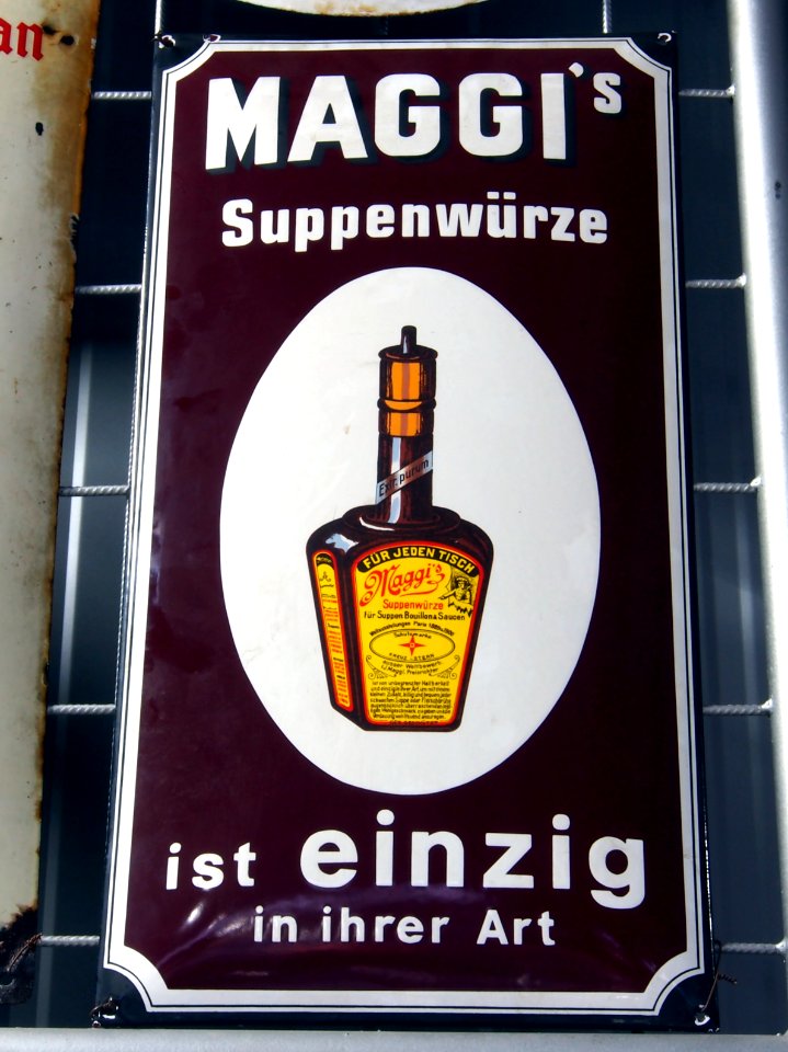Maggi's Supperwürze ist EINZIG in ihrer Art