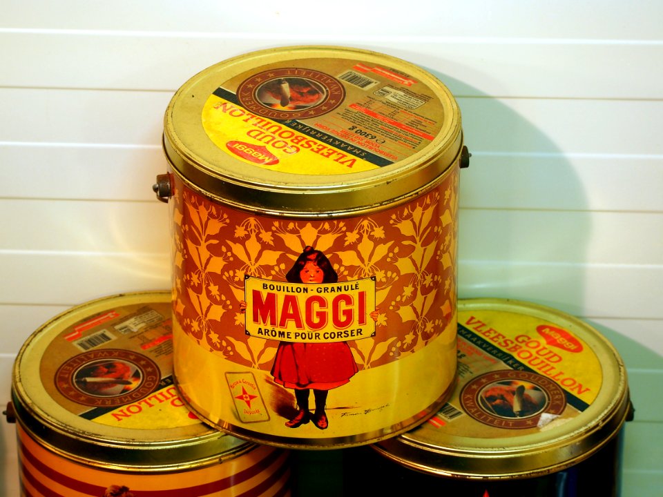 Maggi Goud Vleesbouillon blik tin pic1