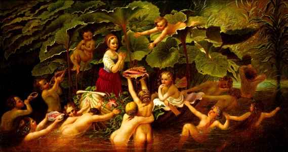 Maiden and Fairies - James Hope, date unknown