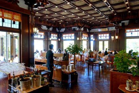 Main Dining Room - Fujiya Hotel - Hakone, Japan - DSC06116