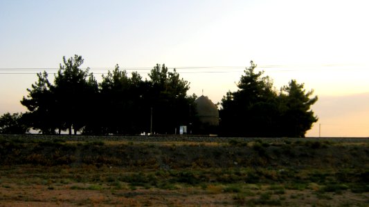 Maghrebi dome - far view - Nishapur