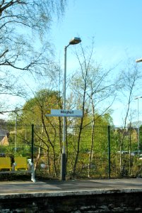 Maghull Station Sign