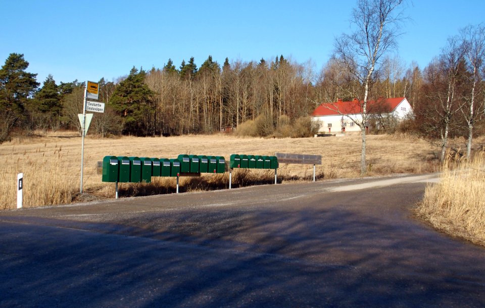 Mailboxes in Seulu near Maanpää, Hirvensalo