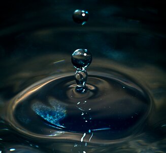 Drip water drop of water