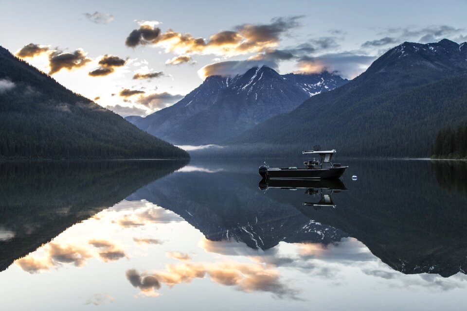 Water reflection nature