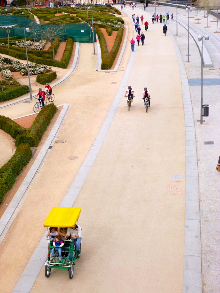 Madrid - Ribera del Manzaneres desde el Puente de Toledo 2