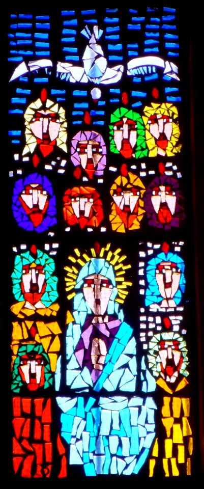 Madrid - Vidrieras de la Iglesia de la Asunción de Nuestra Señora 16