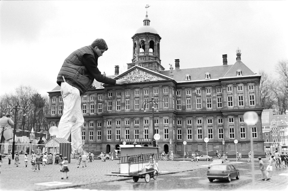 Madurodam (iv.m. opening 12 april) Paleis op de Dam krijgt opknapbeurt, Bestanddeelnr 932-9244