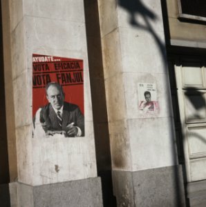 Madrid aanplakbiljetten politieke partijen, Bestanddeelnr 254-8138