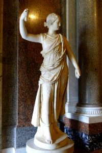 Maenad with mismatched head of goddess, Roman, 2nd century AD, marble - Galleria Borghese - Rome, Italy - DSC04802