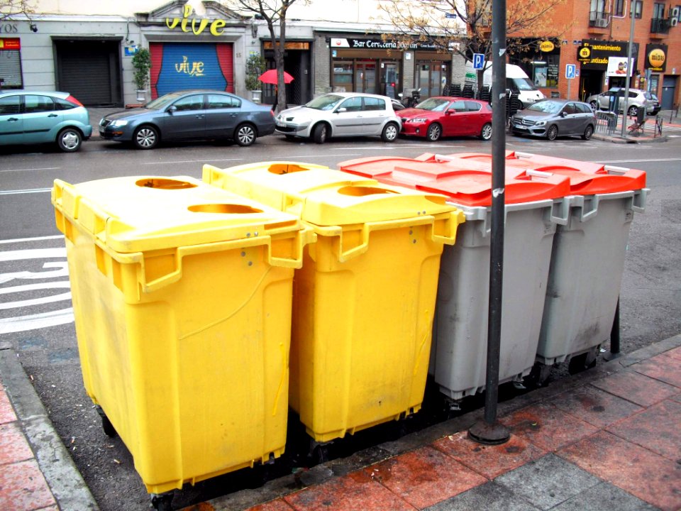 Madrid - Reciclaje de residuos urbanos 1