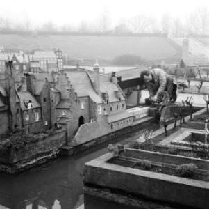 Madurodam maakt zich op voor opening Oranje krijgt grote beurt, Bestanddeelnr 913-7059