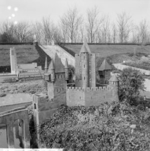 Madurodam in de verf, een stukje Jordaan, Bestanddeelnr 917-5525