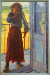 Madwoman by Giacomo Balla, c. 1905 - Galleria nazionale d'arte moderna - Rome, Italy - DSC05387