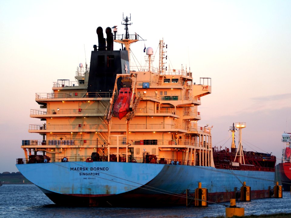 Maersk Borneo (ship, 2007) IMO9341445 Port of Amsterdam